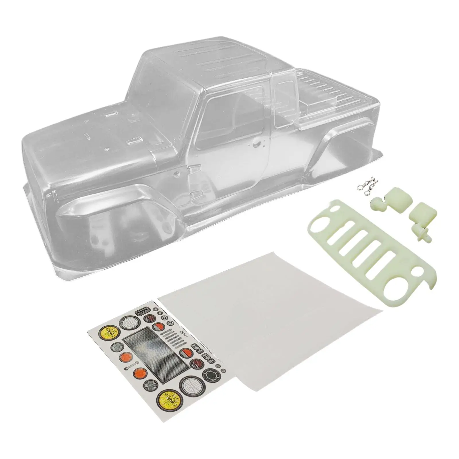 RC crawler base - Vista principal completa