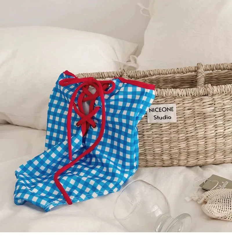 Bañador infantil para niña con sombrero – Estilo playa verano - imagen 4