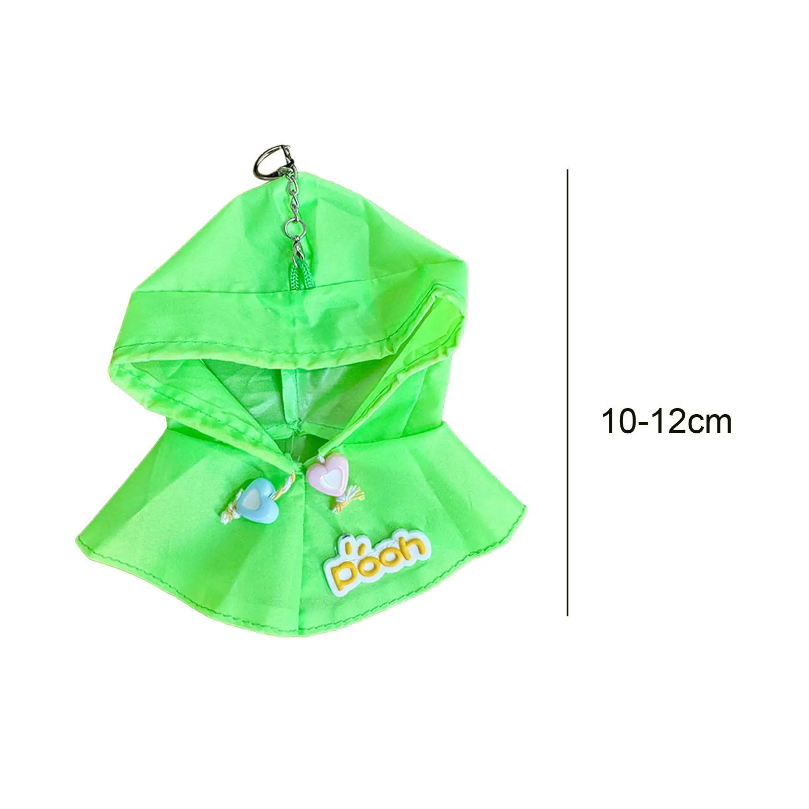 Duck Stuffed Animals Clothes for 15cm Doll Fashion Dress up Costumes Photo Props DIY Soft Doll Clothing Doll Raincoat Cartoon