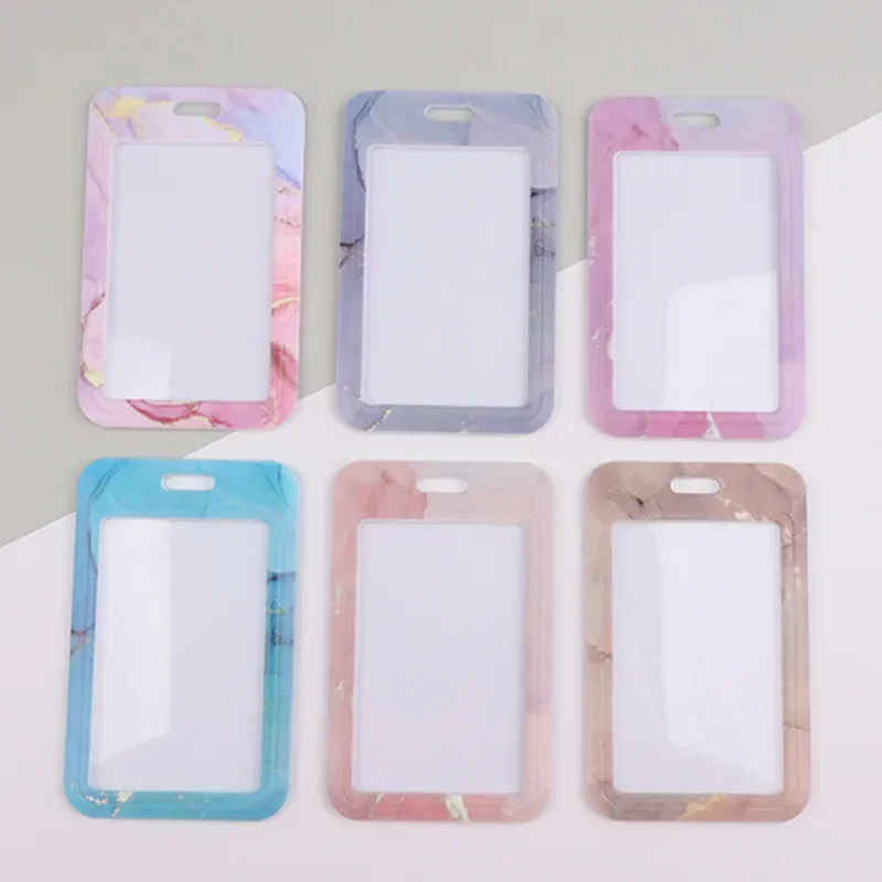 Portatarjetas con cordón de dibujos animados para hombre y mujer, credencial para estudiantes, correas para tarjetas de crédito, llavero, regalo - imagen 4