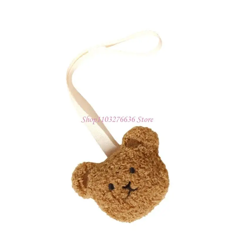Clip para chupete oso de peluche – Sujeción suave para bebé