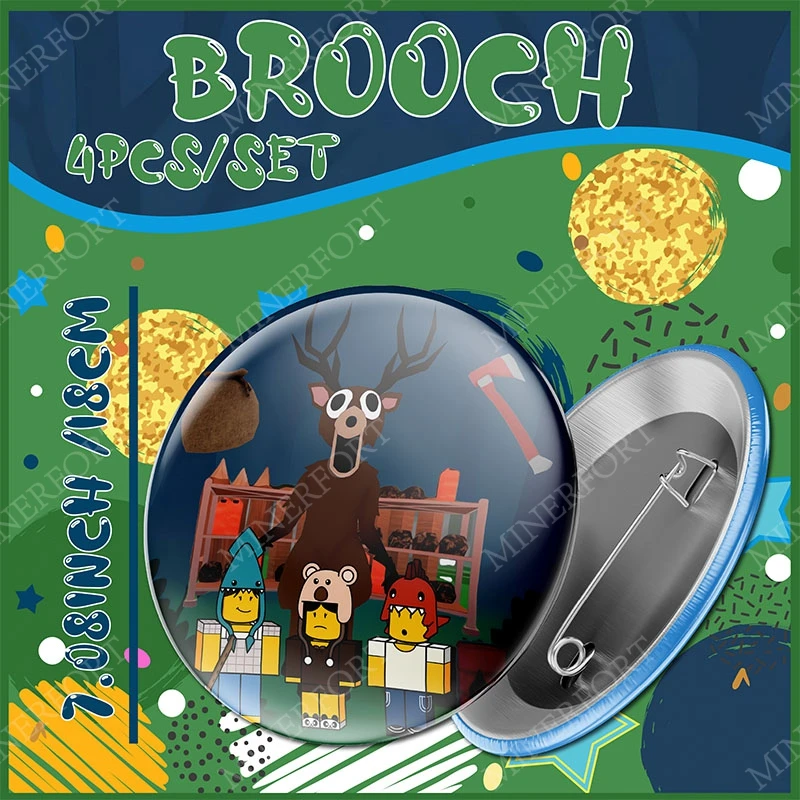 Broches Roblox Noches del Bosque – Temáticos para fiestas infantiles - imagen 5