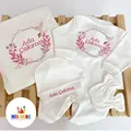Pink-2-4-PCS(Blanket+overalls+hat+gloves)