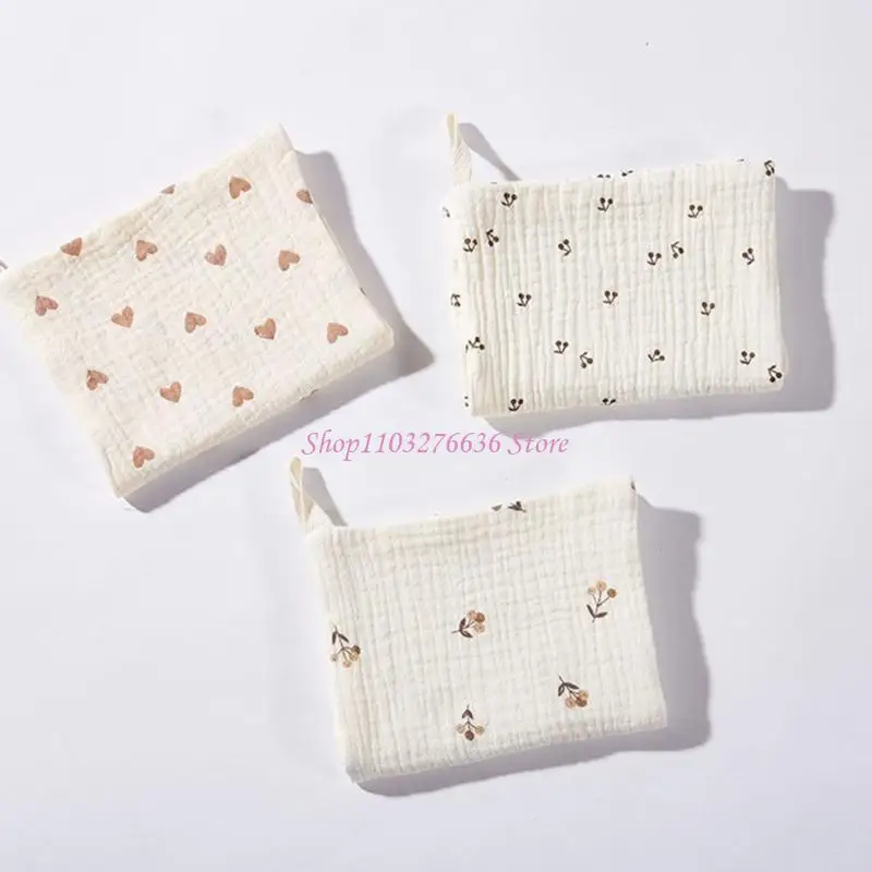 NITDLER FACACLOTH Babero de gasa y algodón suave para bebés que babean - imagen 2
