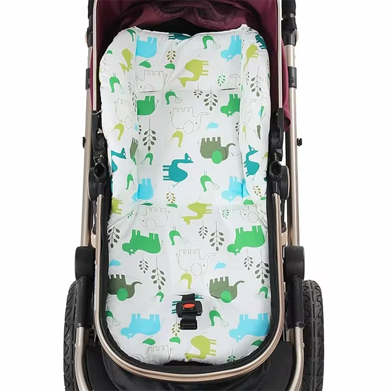 Cojín universal acolchado para carrito de bebé, algodón grueso