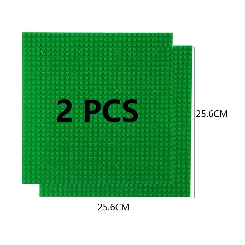 2PCS 32X32 Green