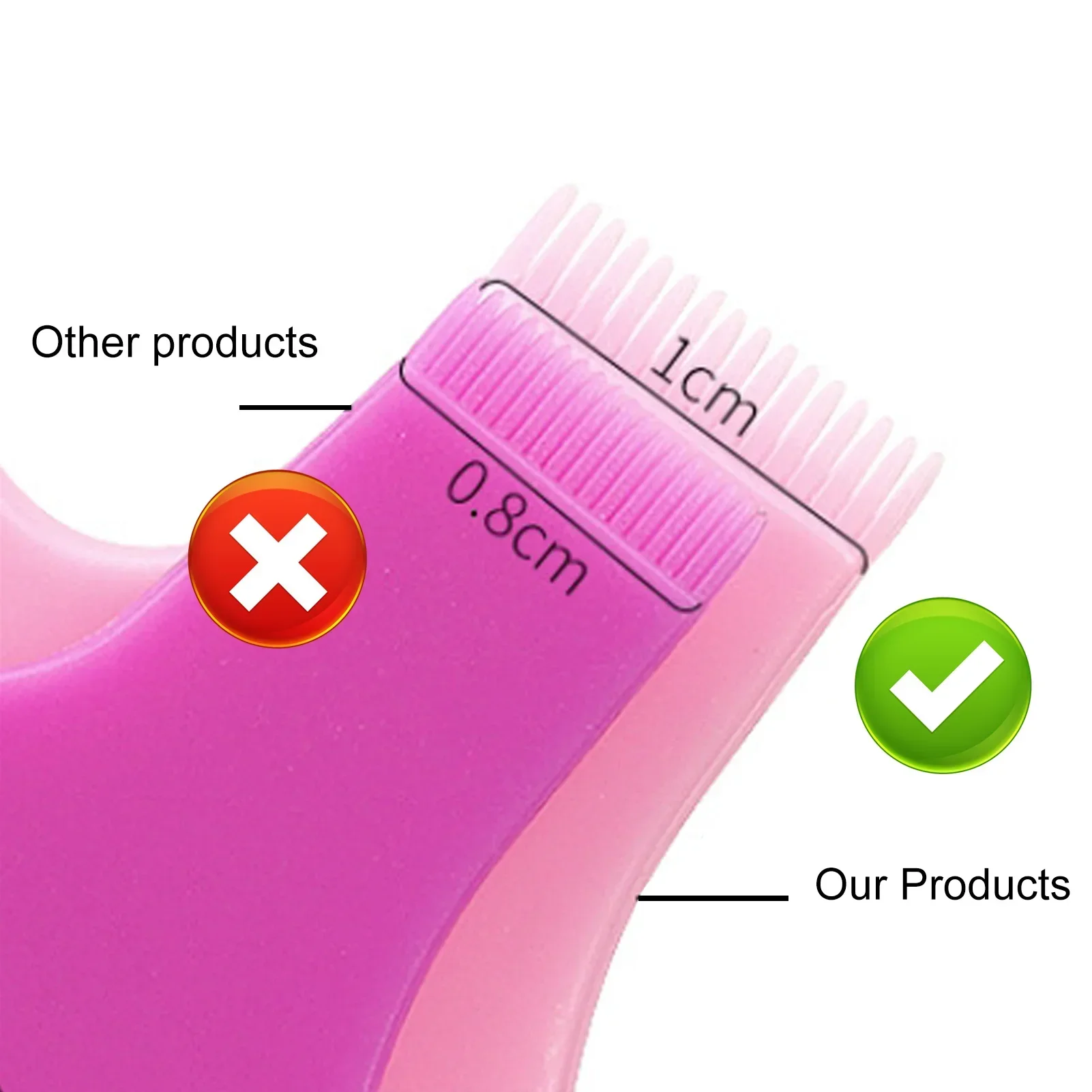 Injerto de silicona 30 Uds Y herramienta de elevación de pestañas cepillo de pestañas en forma de Y cepillo de elevación de pestañas cepillo de elevación de pestañas para limpieza de extensiones de pestañas - imagen 3