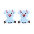 10pcs Pastel blue