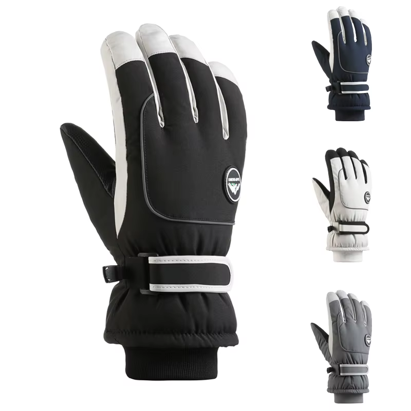 Guantes de esquí térmicos impermeables con pantalla táctil invierno - imagen 2
