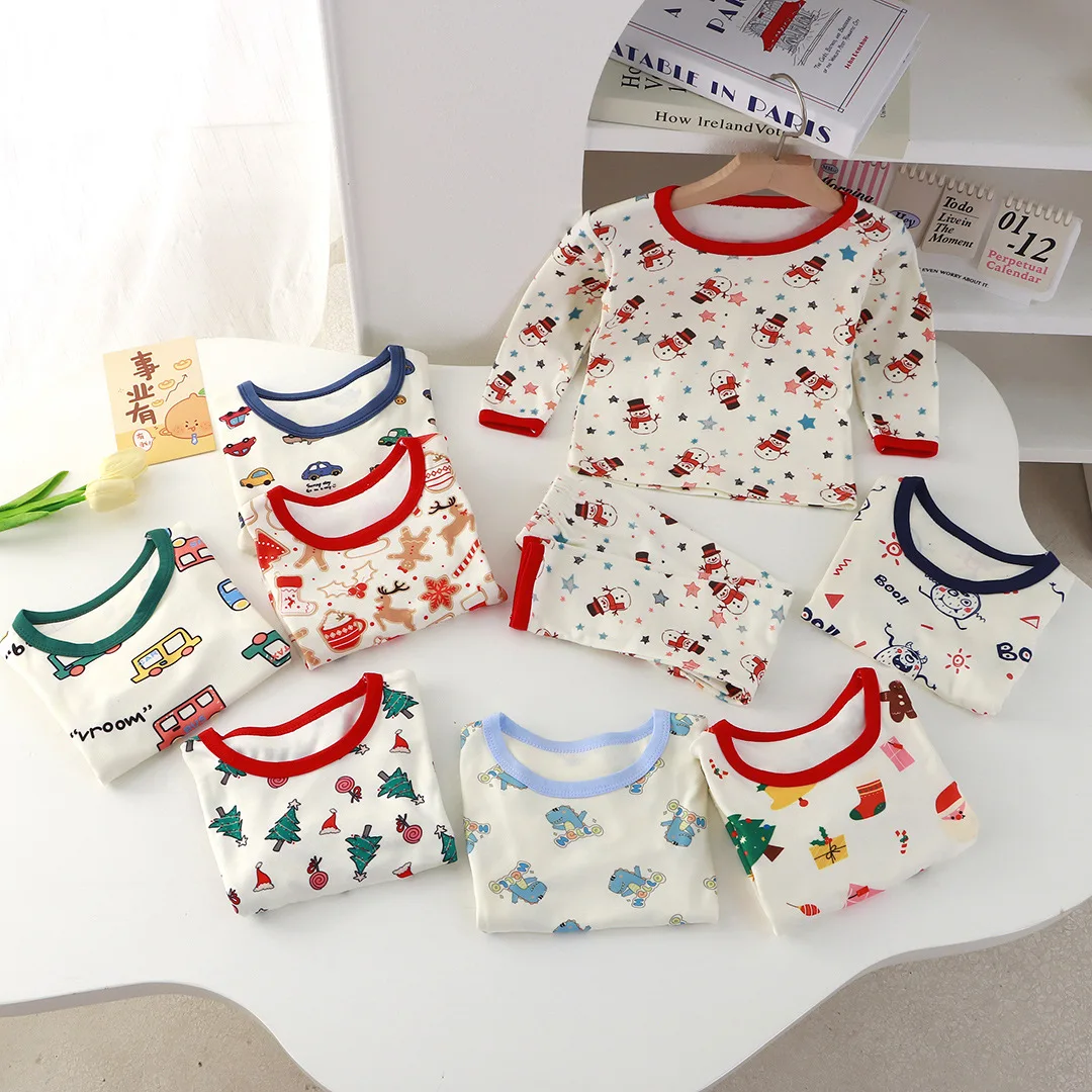 Pijamas navideños suaves para niños y niñas - imagen 5