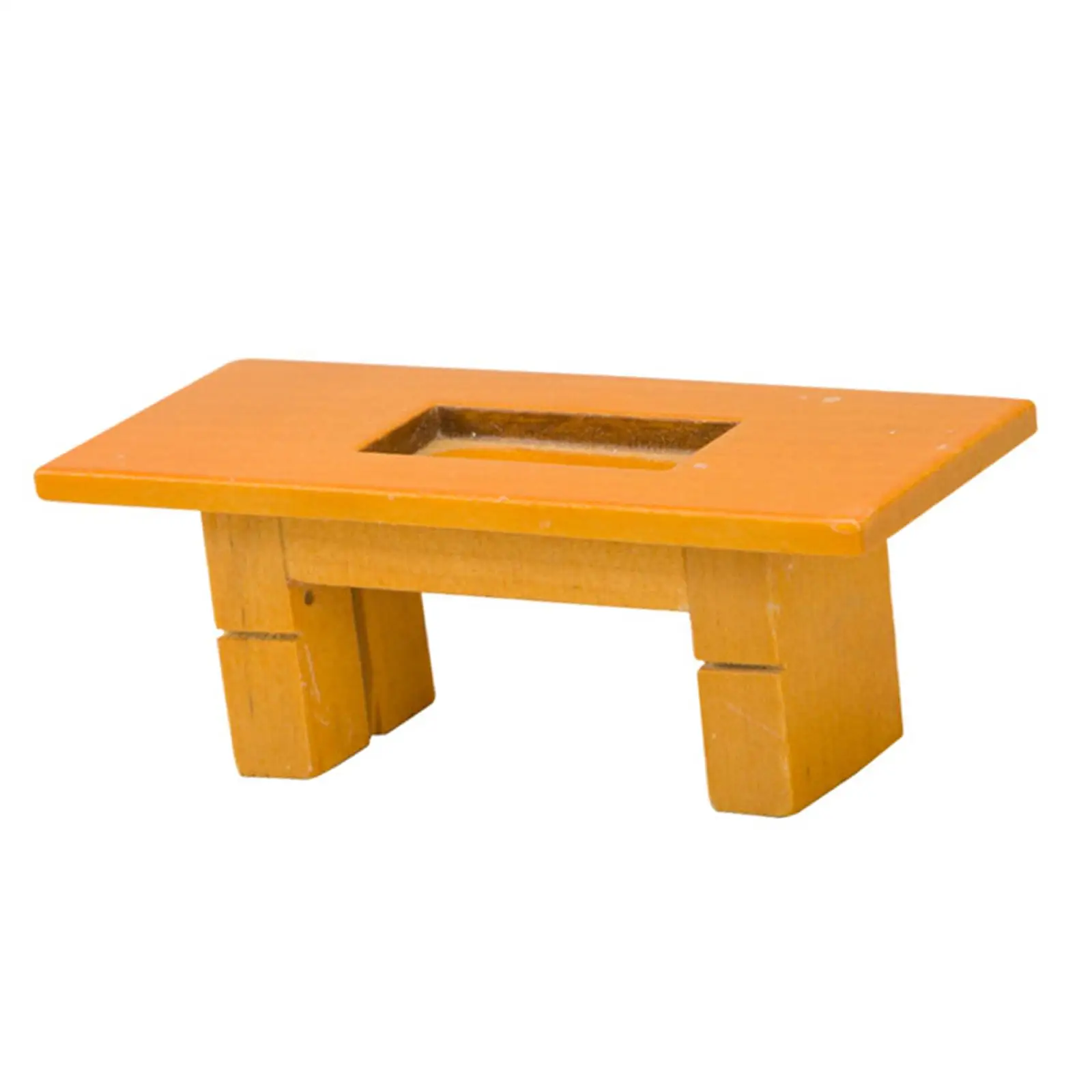 Mesa té lateral casa muñecas - Vista principal completa