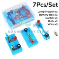 7Pcs Blue Boxed