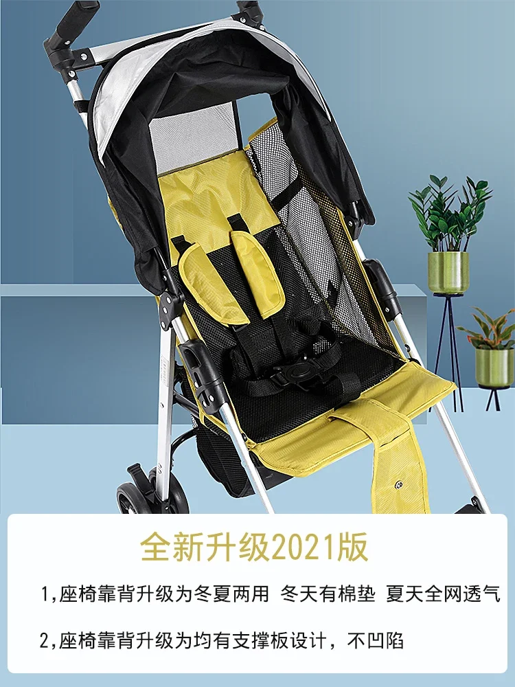 EG435 Cochecito bebé ultraligero plegable y convertible para viaje - imagen 3