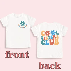 Camiseta Club de Hermana Mayor para niñas – Anuncio de bebé