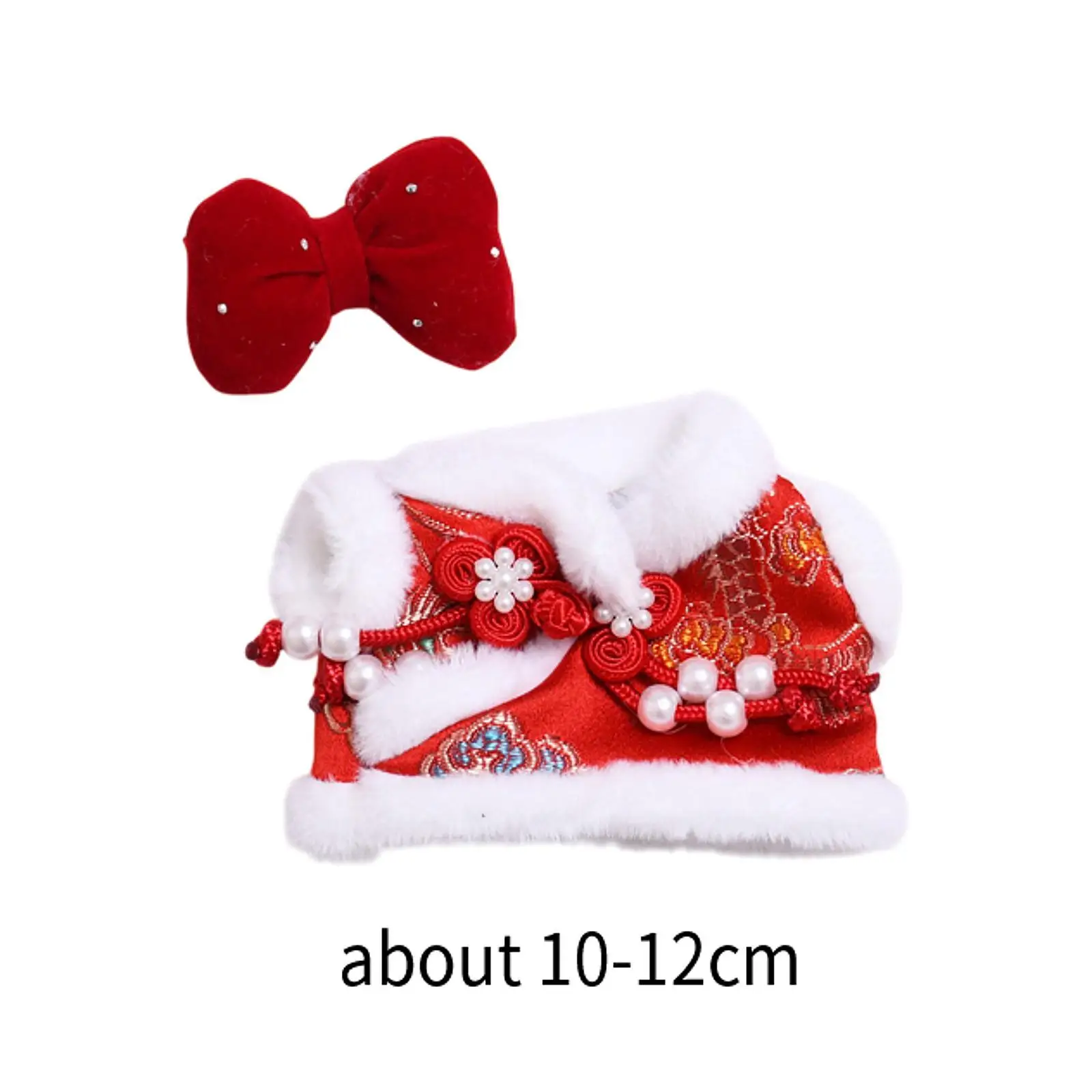 Doll Clothes Outifit,New Year Tang Suit Photo Props Costume Accessories,Fashion Cute Clothes Suit,Dress up for 6.69inch Doll