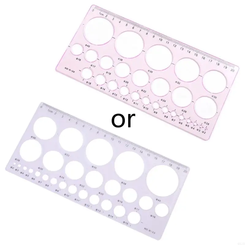 Regla pezón portátil QX2D Regla gasa Herramienta dimensionamiento brida Accesorios para gasto Regla