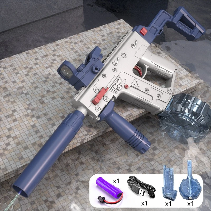 Vector Pistola de agua eléctrica - gran capacidad para verano - imagen 4