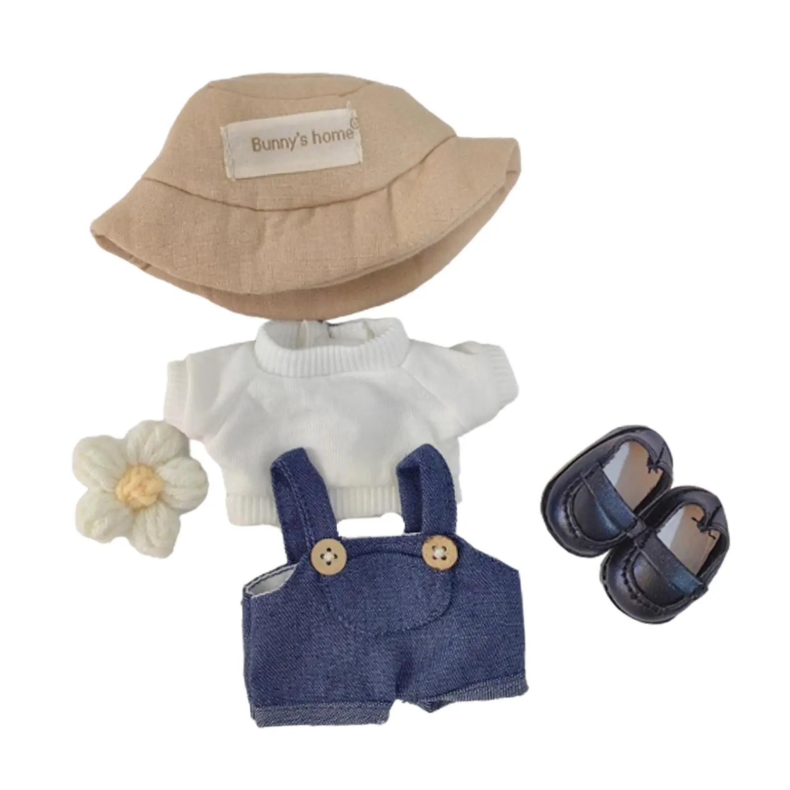 Cute 17cm Doll Clothes Adorable Comfortable Doll Accessories for Photo Props
