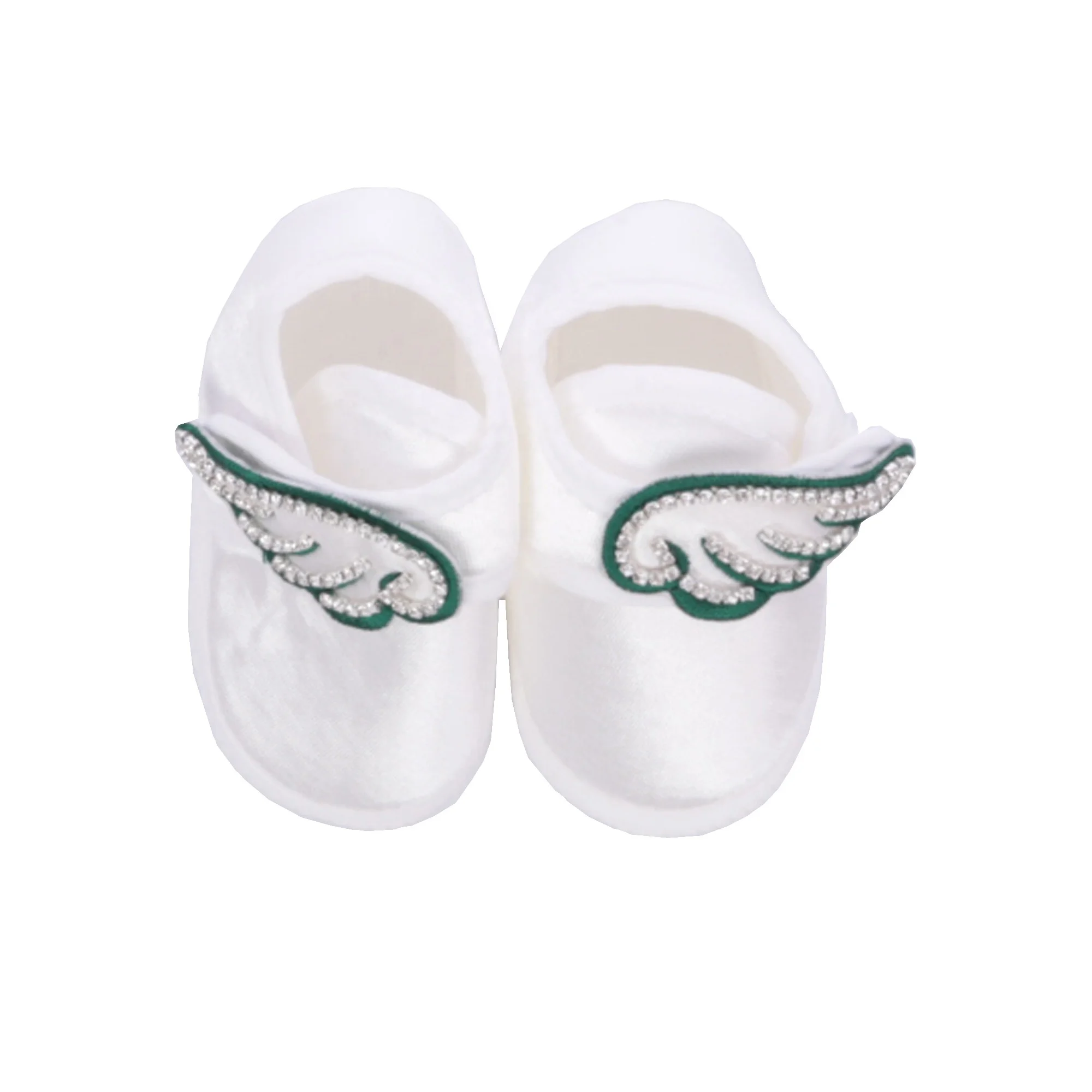 Dollbling, 4 Uds., trajes con alas, cualquier nombre, conjunto de regalo personalizado con bordado de madera dulce, pijamas para bebé, sombrero, vestido Ceremonial de bienvenida a casa - imagen 4