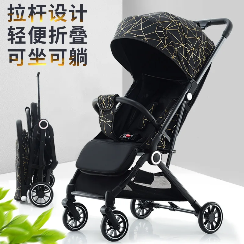 Cochecito ligero de paseo plegable con amortiguación - imagen 2