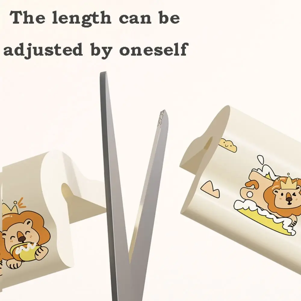 Práctica tira protectora de borde de escritorio de 2m, Protector de esquina de pared suave de seguridad, parachoques de espuma con patrón Digital de dibujos animados gruesos para mesita de noche - imagen 2