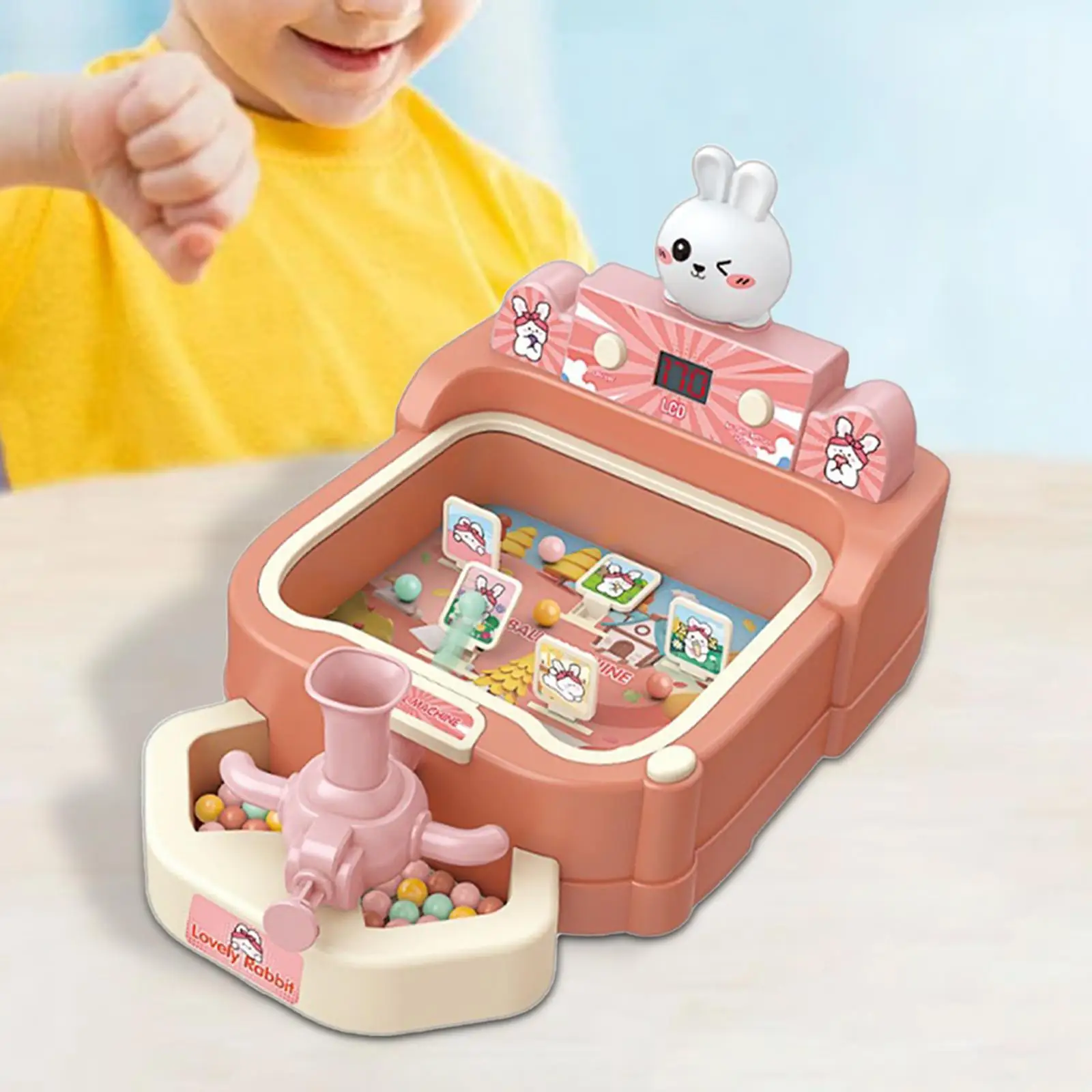 Pinball Machine Pinball Toys Gifts Parent Child Interactive Toy Educational Toy Scoring Table Game for Apartments Living Room
