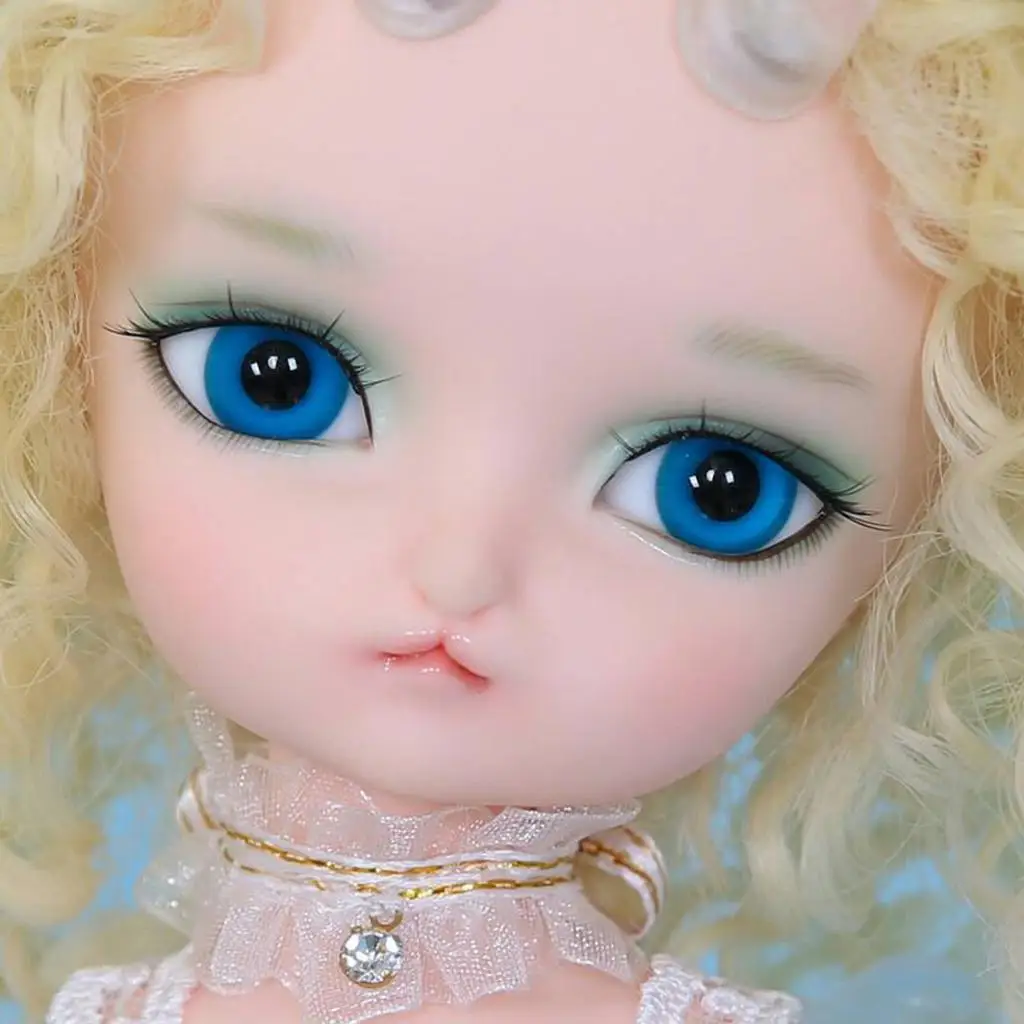 Ojos de vidrio realistas para muñecas Blythe y BJD – 6 mm - imagen 3