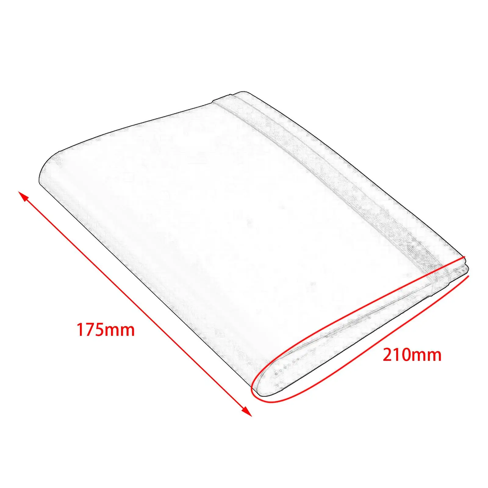 Trading Card Carrying Binder Pocket Binder Album 21x17.5cm for Game Cards Sports