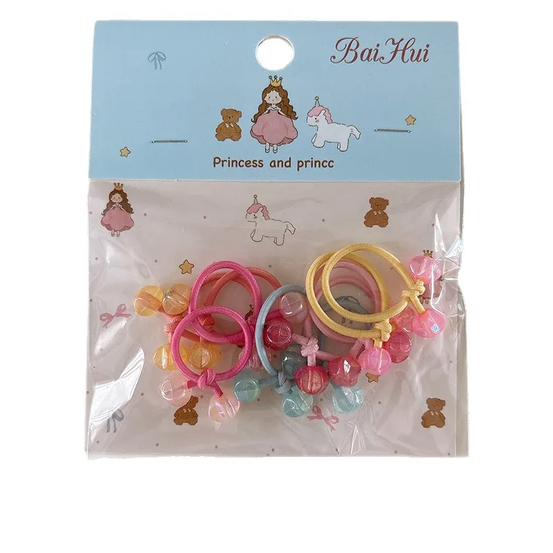 Diademas trenzadas elásticas caramelo para niñas - imagen 2
