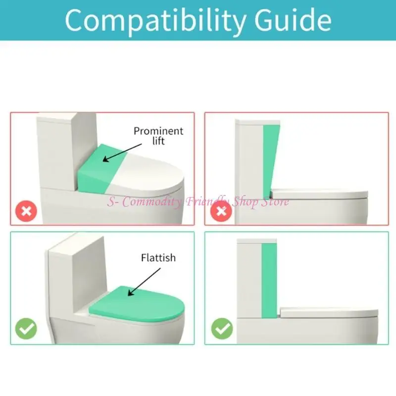 85ae Baby Toilet Lock Proof Security Locks inodoro fácil instalación para inodoros en mayoría - imagen 4