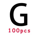 100pcs G