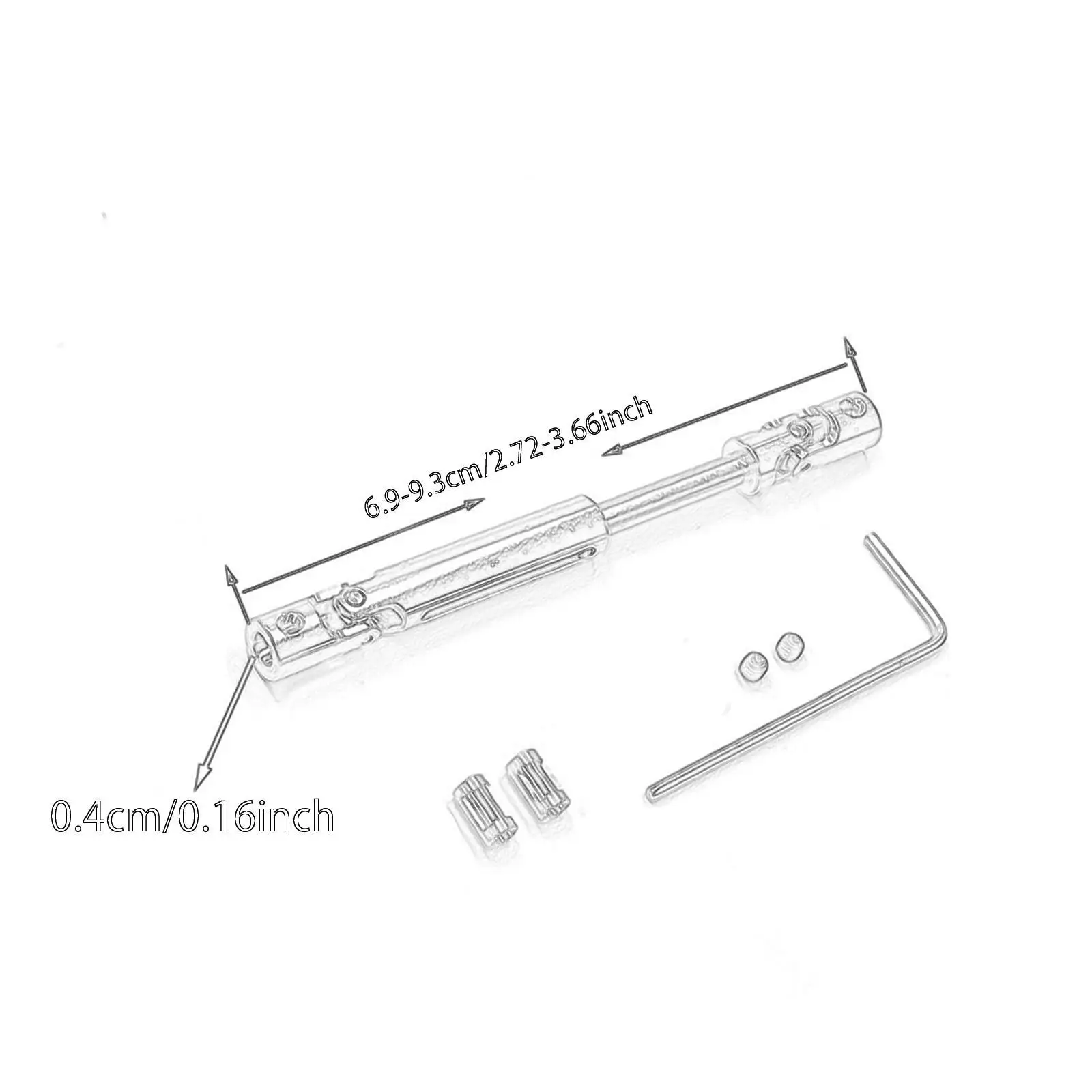 1/12 RC Car Drive Shaft Transmission Joint for Vehicles Hobby Model Truck