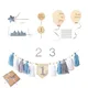 Balloon Blue set