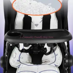 Accesorios para cochecito bebé 85AE, bandeja para aperitivos, con abrazadera tornillo, bandeja para comida para para