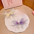 beige purple