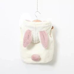 Chaleco terciopelo para bebé – Estilo orejas de conejo
