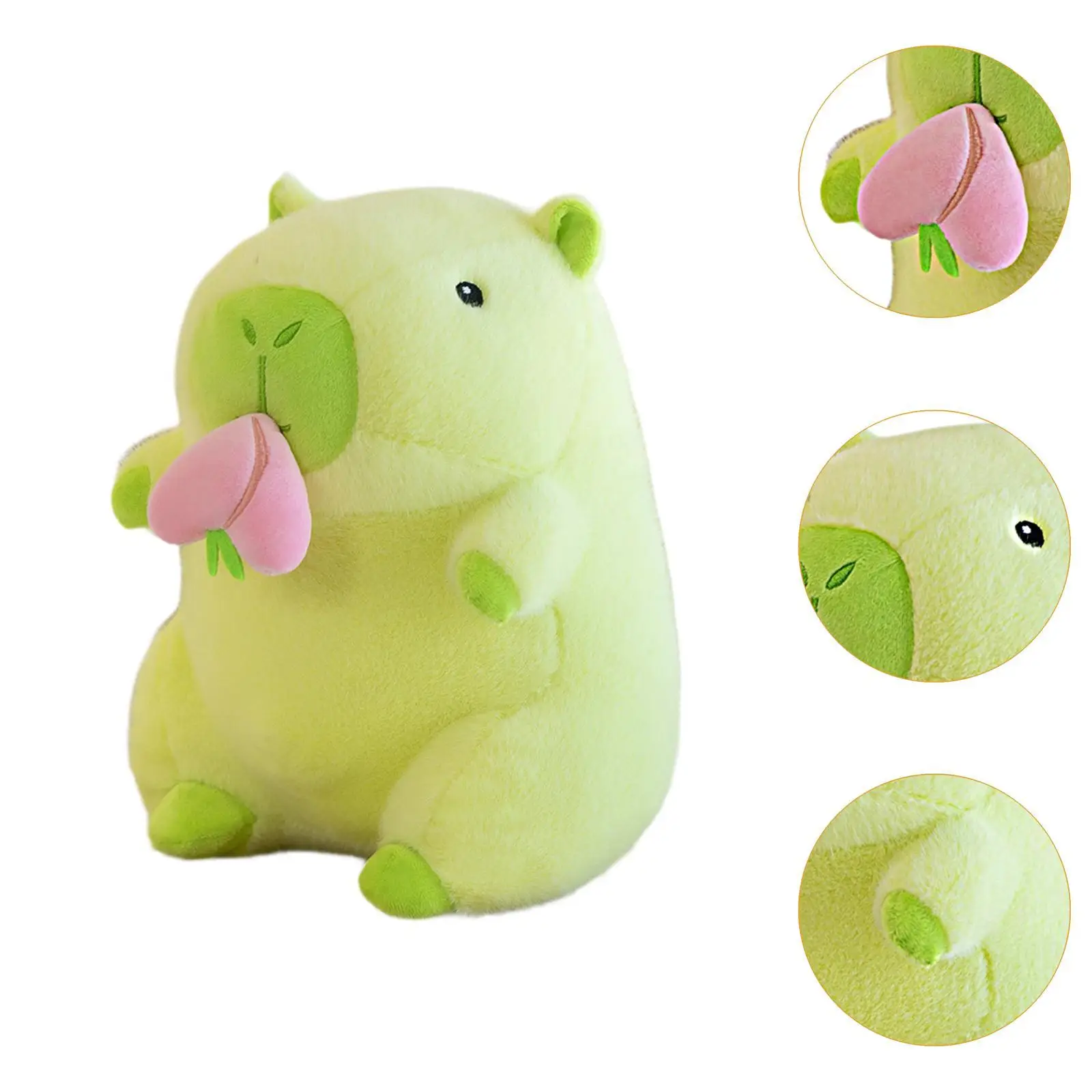 Cute Capybara Stuffed Animal Collectible Soft Kids Room Decor Stuffed Animals