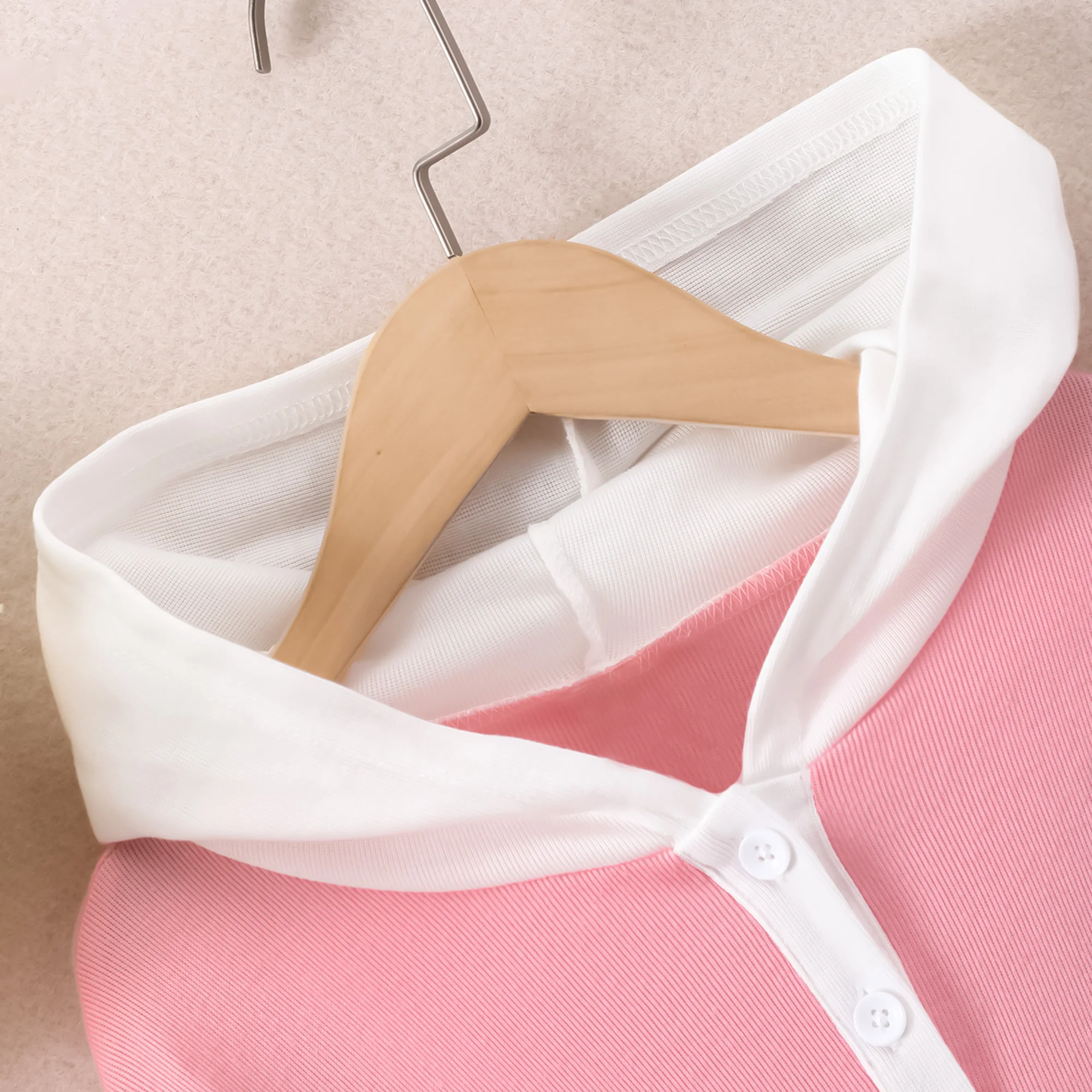 Vestido de manga larga con capucha para niños y niñas, ropa informal de Color contrastante con letras, 8, 9, 10, 11 y 12 años, otoño e invierno, 2023 - imagen 3