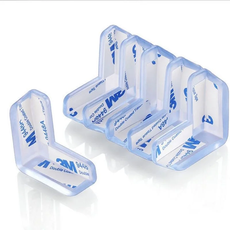 Protector de borde de mesa para bebés y niños, 4 unidades