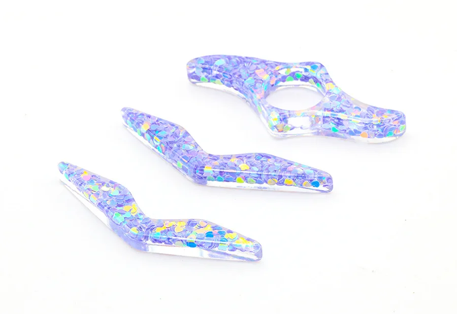 Marcapáginas de anillo de lentejuelas brillantes y coloridos, marcador de libro creativo con prensa para pulgar, soportes de página de libros para estudiantes, regalos para profesores, 1 ud. - imagen 5