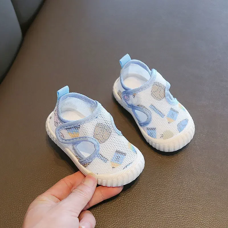 Zapatos primeros pasos bebé unisex sandalias antideslizantes - imagen 2