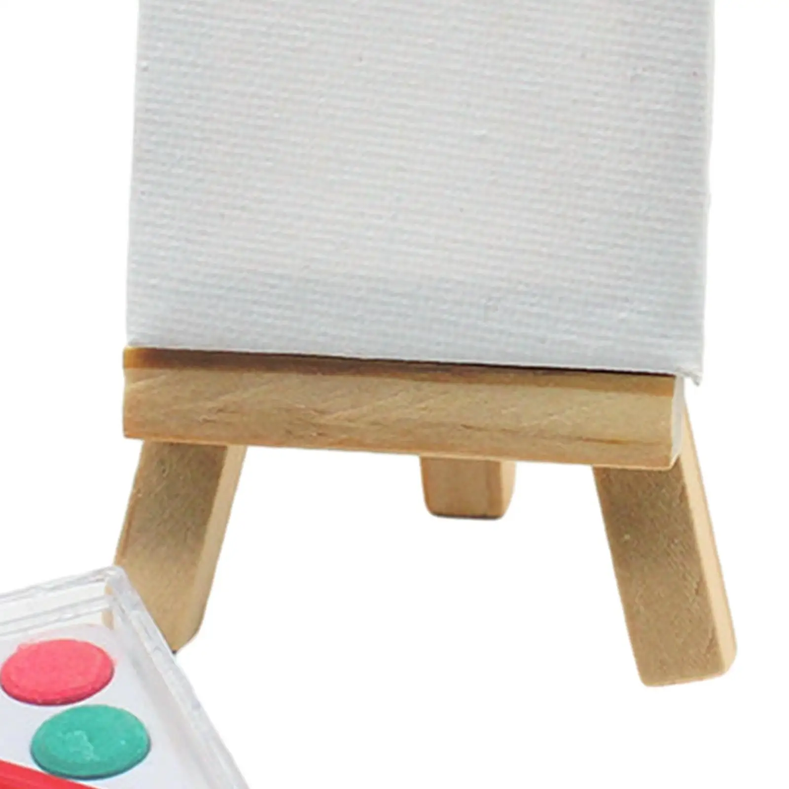 Dollhouse Furniture Dollhouse Art Easel DIY Supplies Painting Tool Set