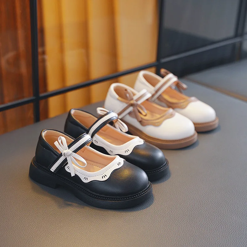 Zapatos princesa planos para niña – Estilo británicoInvierno - imagen 4