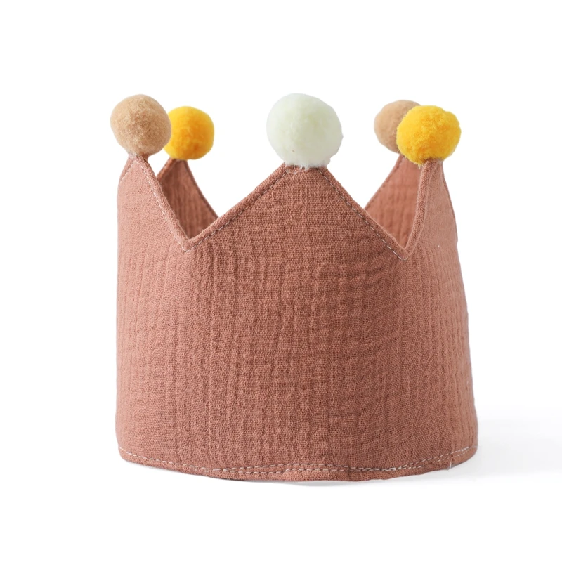 Brown Crown Hat