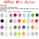 40Pcs Mix color