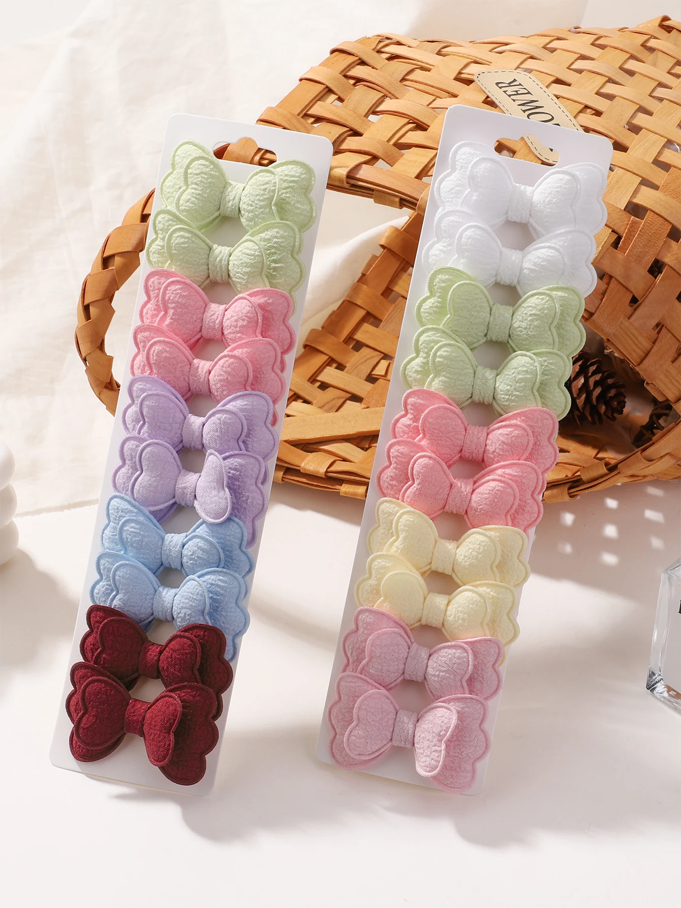 Horquillas para niñas – Lazos y mariposas de colores