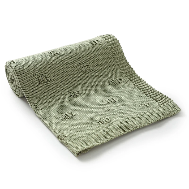 Mantas para bebé, cochecito para recién nacido, edredones para cuna de urdimbre, 100x80cm, tejido de algodón súper suave, esteras receptoras para niño y niña - imagen 2