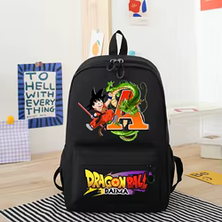 Mochila Dragones Ball, mochila escolar para adolescentes, mochila de gran capacidad para niño de dibujos animados, mochila para estudiantes, papelería, bolsas de almacenamiento de viaje para hombres