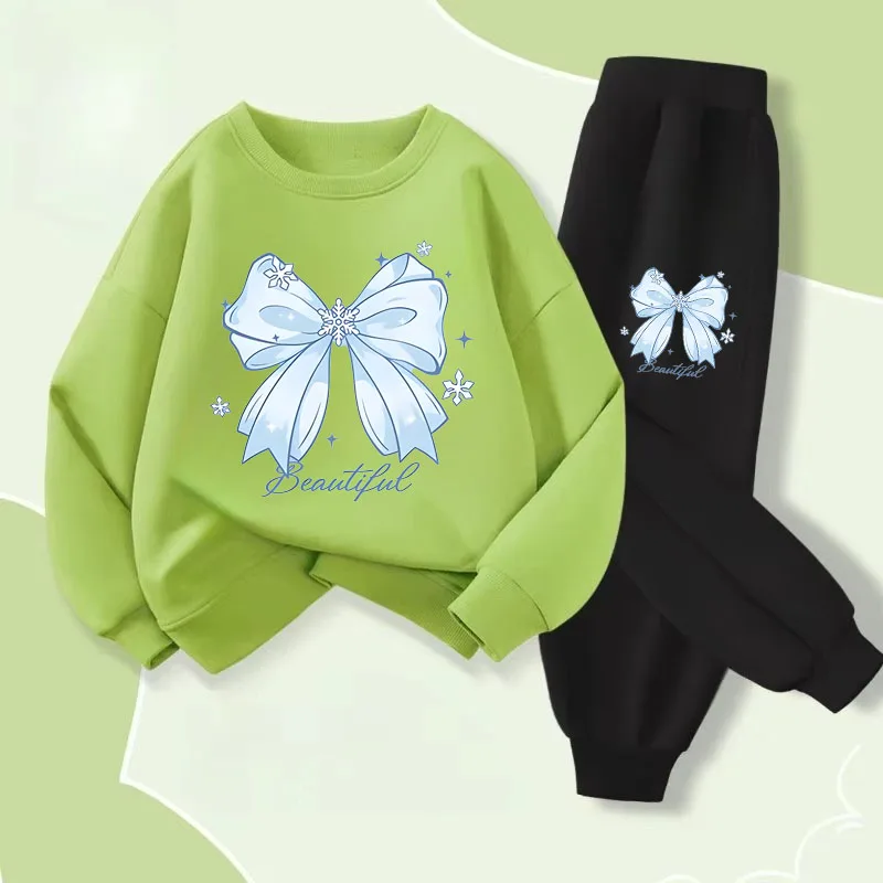 Conjunto deportivo infantil transpirable elegante manga larga pantalón - imagen 2