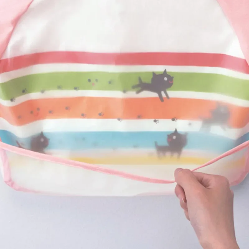 Babero impermeable manga larga para bebé – Protección alimentación EVA - imagen 3